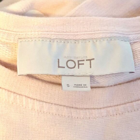 Ann Taylor Loft Pink Mon Doux Amour Sweater Sz Sm - Picture 4 of 7